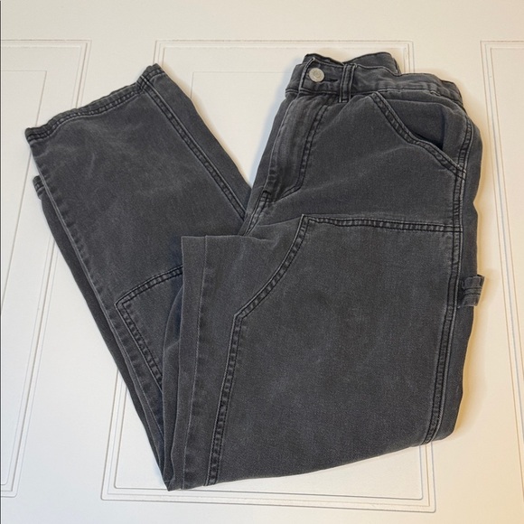 RSQ Other - RSQ Utility Jeans Gray Carpenter Style Size 28x32 Streetwear Double Knee Unisex